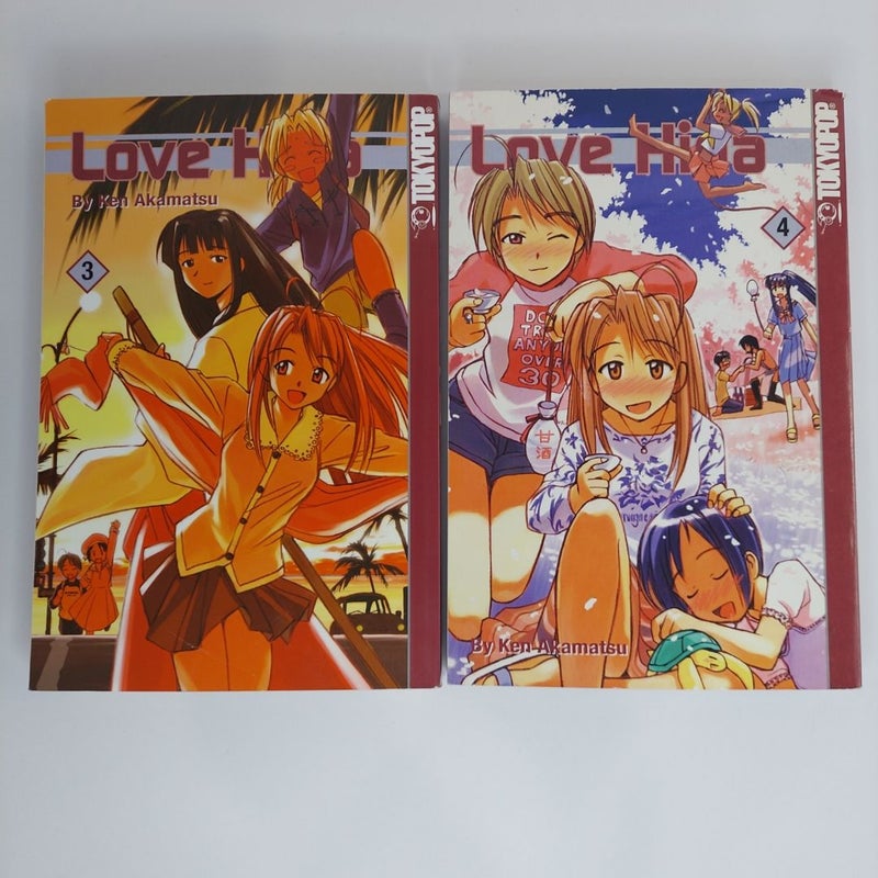 Love Hina Vol 1-6 BUNDLE