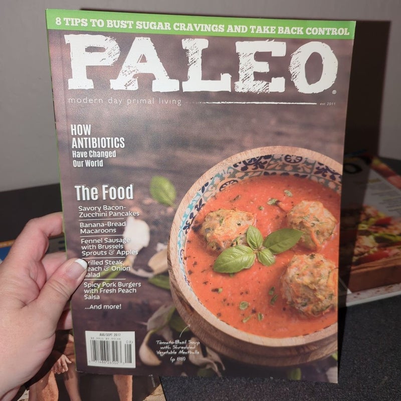 Set of 6 Paleo Magazines