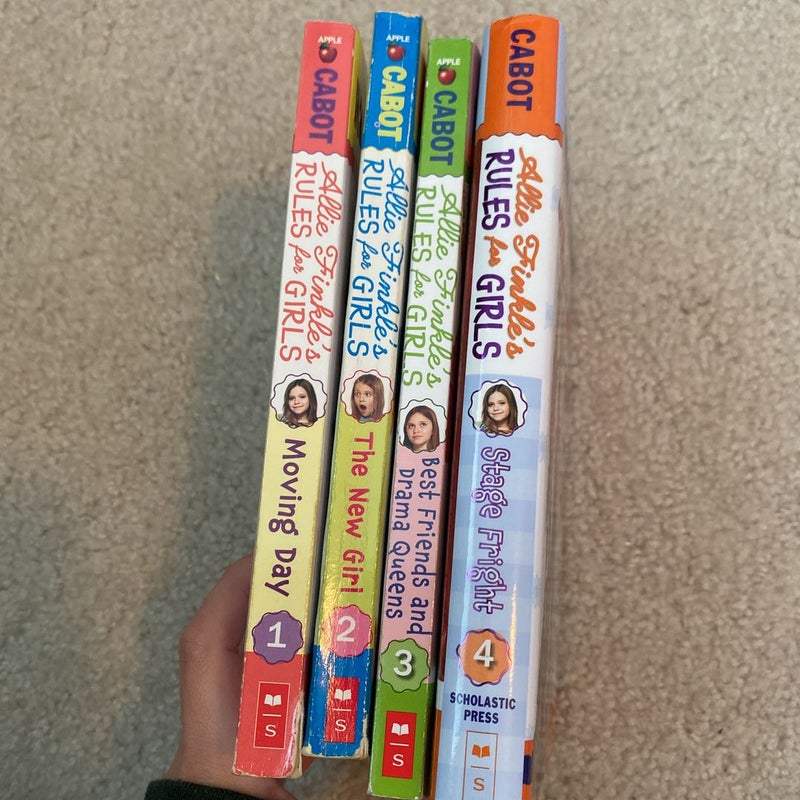 Allie Finkle’s Rules for Girls books 1-4