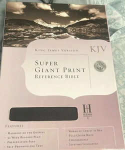 King James Version Super Giant print Bible