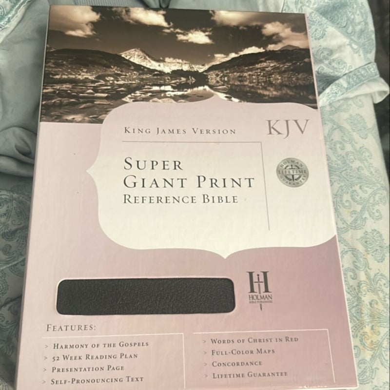 King James Version Super Giant print Bible