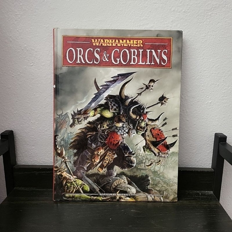 Pre Owned Orcs & Goblins Warhammer Fantasy Army Book Hardcover Games Workshop