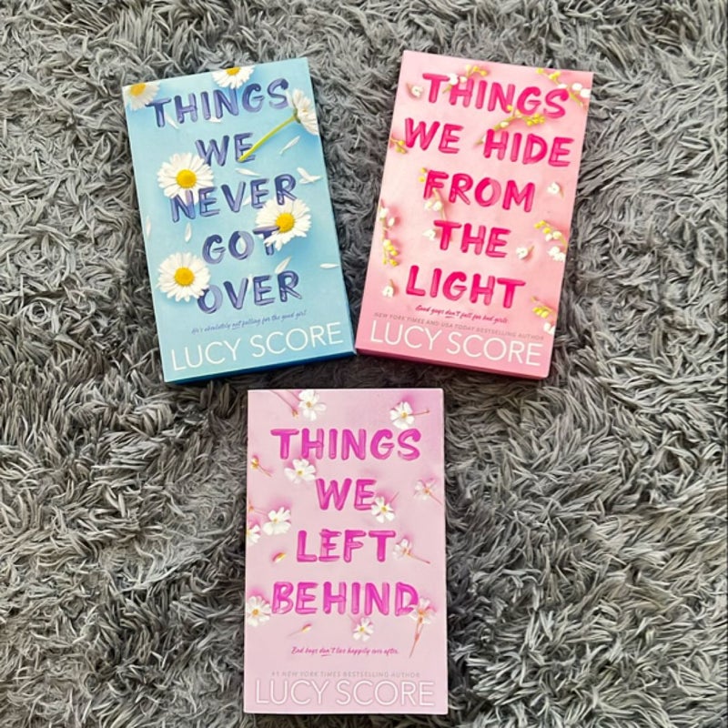 Things We Never Got Over Series Custom Sprayed Edges