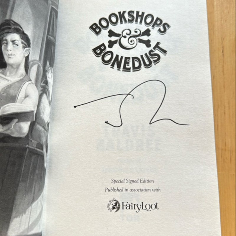 Bookshops and Bonedust (Fairyloot Special Edition)