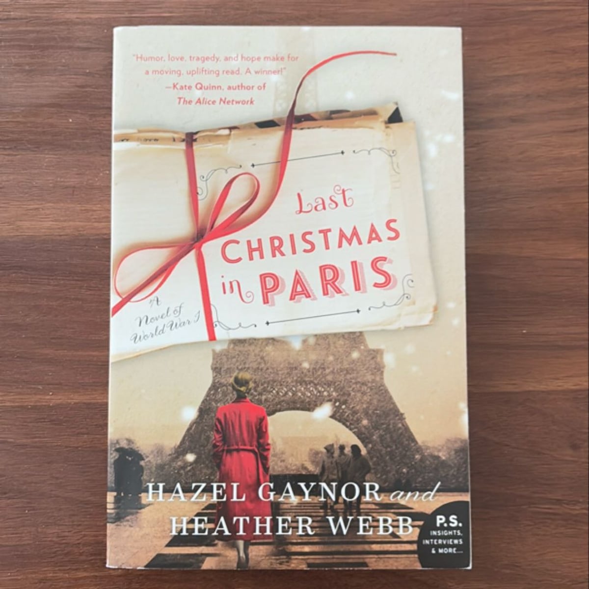Last Christmas in Paris by Hazel Gaynor, Heather Webb
