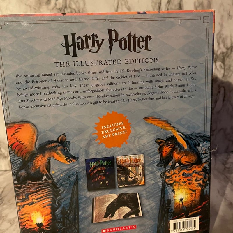 Harry Potter Illutrated Series Set 