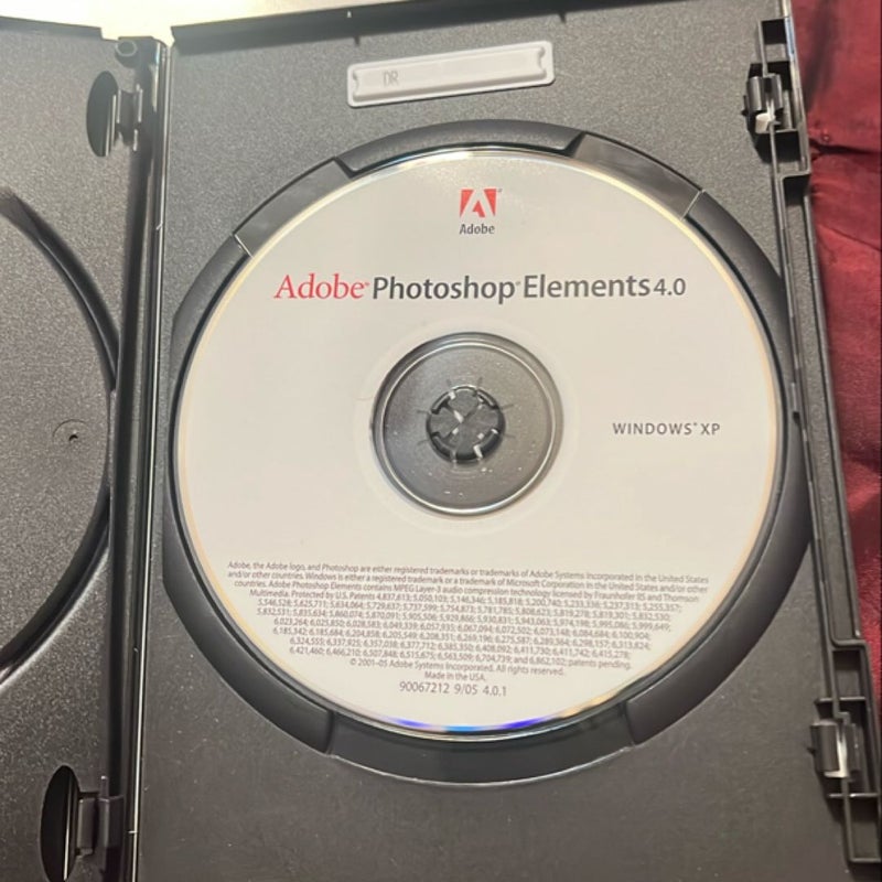 Adobe photoshop software premiere elements 2.0/4.0