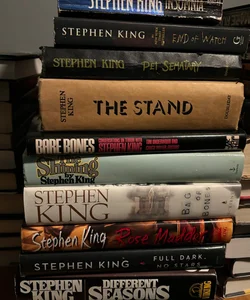 $10 a book- all available but the shining 