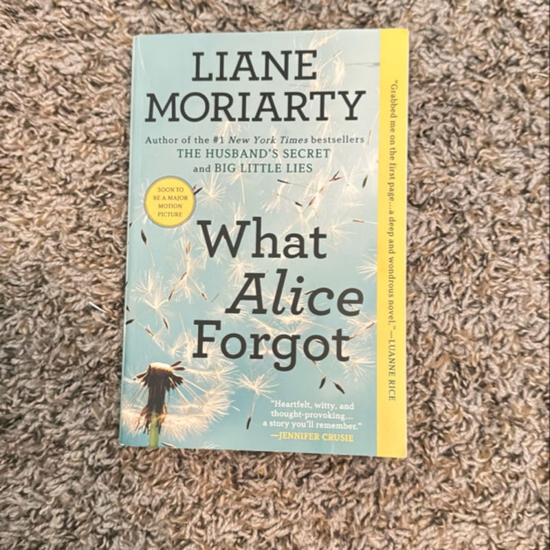 What Alice Forgot