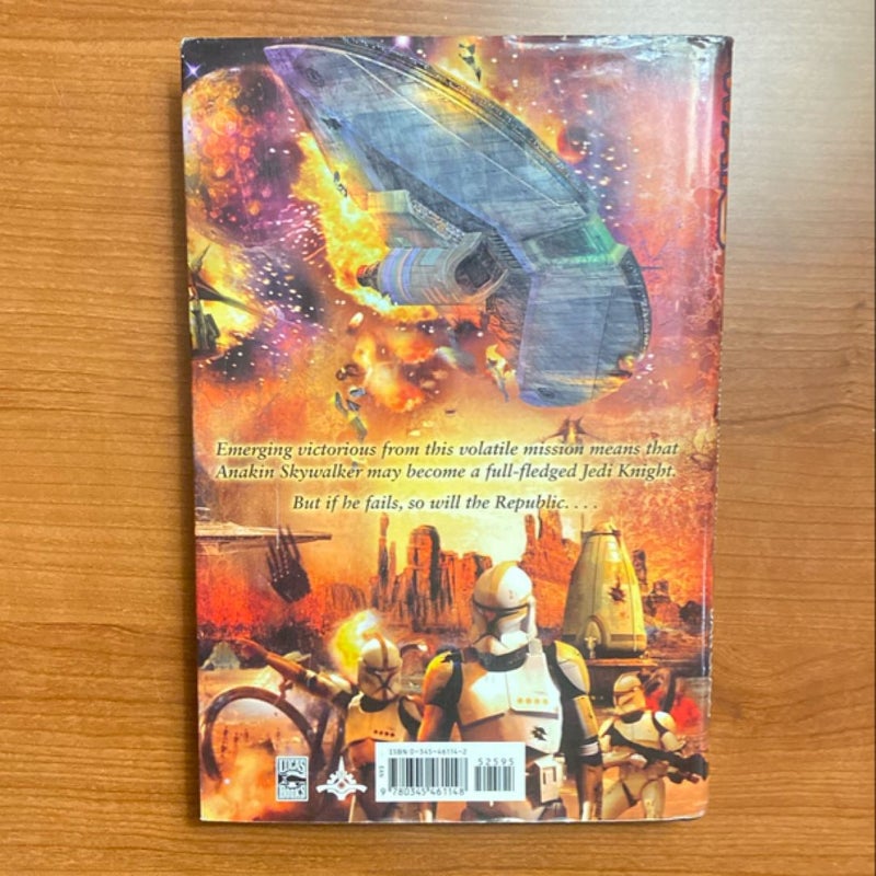Star Wars Jedi Trial: A Clone Wars Novel (First Edition First Printing)