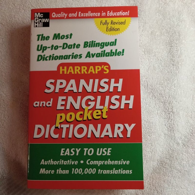 Harrap's Spanish and English Pocket Dictionary