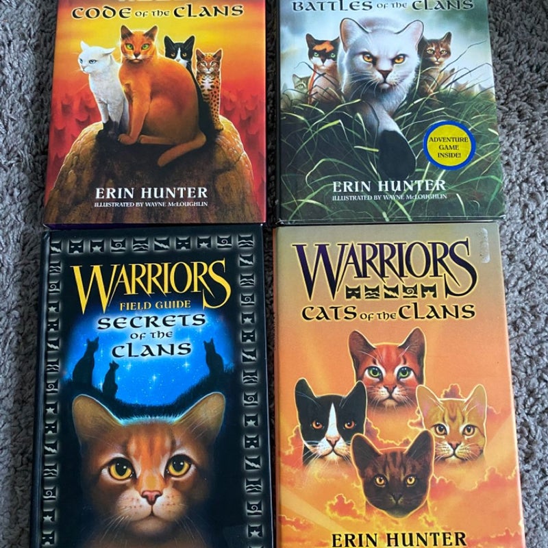 44 Warriors Books (Sets 1-4, Super Editions, Mangas, Lore)