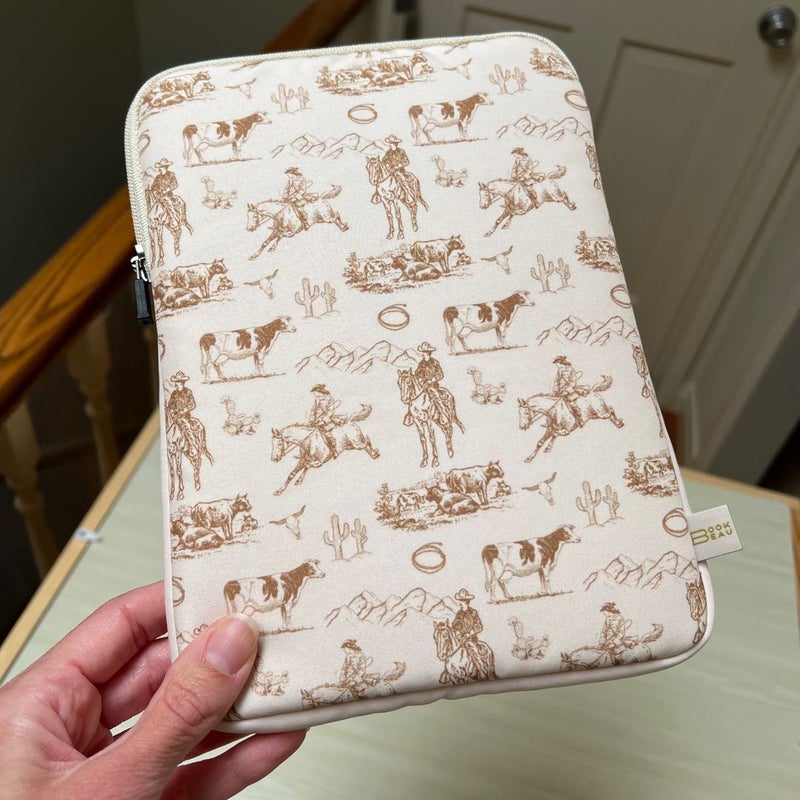 Ride ‘Em Cowboy Book Sleeve by Book Beau