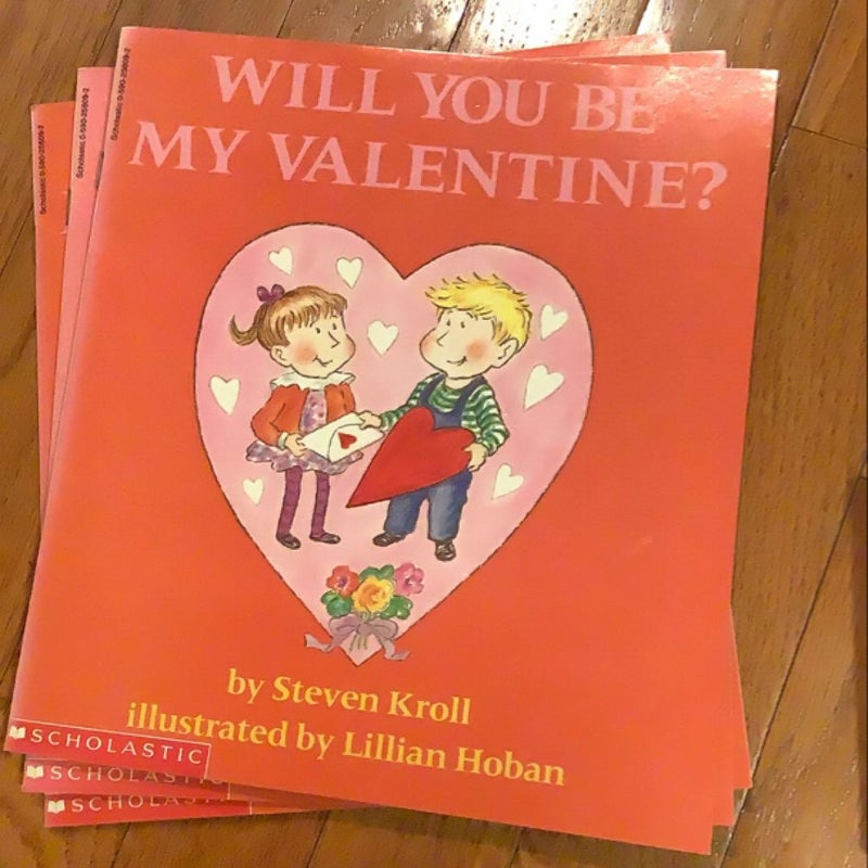 Will You Be my Valentine?  (3 copies and cassette tape)