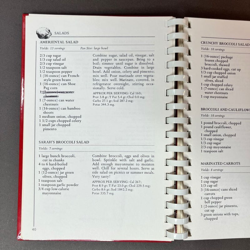 River Valley Recipes, Spiral Bound
