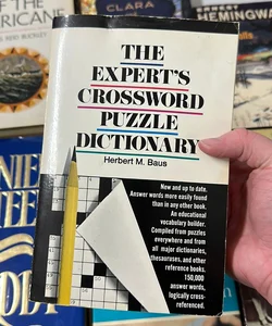The experts crossword puzzle dictionary
