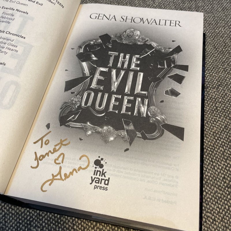 The Evil Queen (signed)