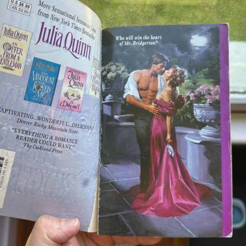 Excellent - Romancing Mister Bridgerton - Stepback, 1st Ed, OOP Cover