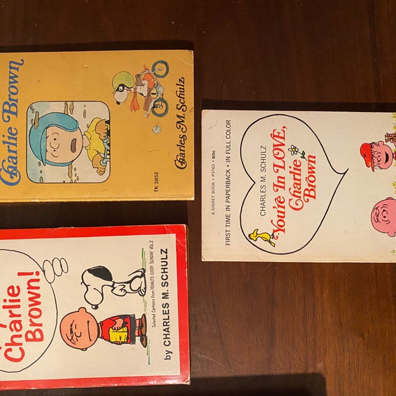 Antique Charlie Brown Set of 6