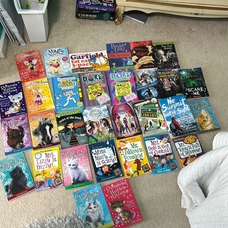 31 kid and middle grade books 