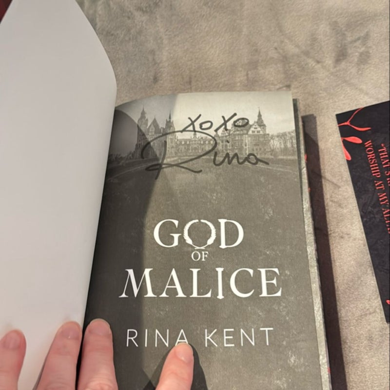 God Of Malice First Run Website Exclusive