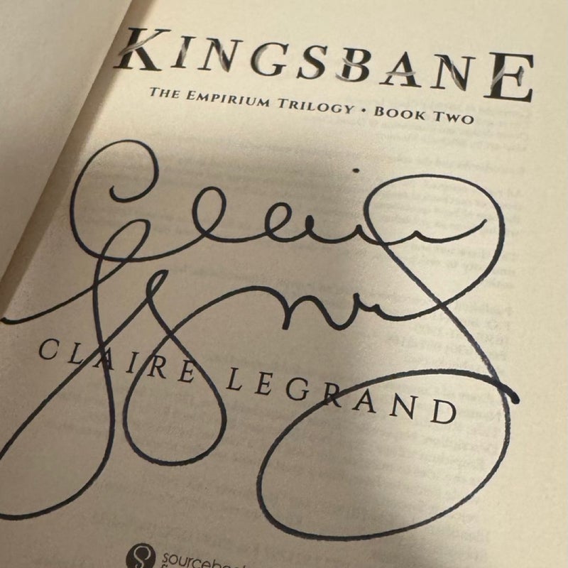 Kingsbane SIGNED