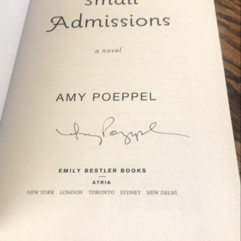 Small Admissions (signed)