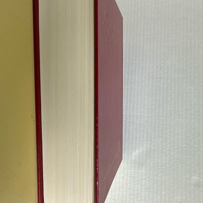 IT Stephen King Library Edition 1986 Hardcover  “Red Leather” 