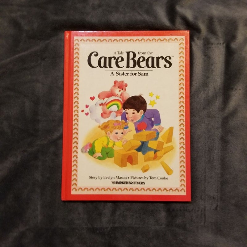 CareBears A Sister for Sam vintage 80s