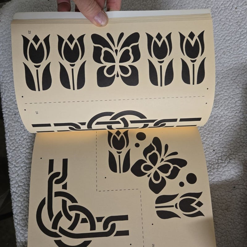 Border Designs-Cut and Use Stencils