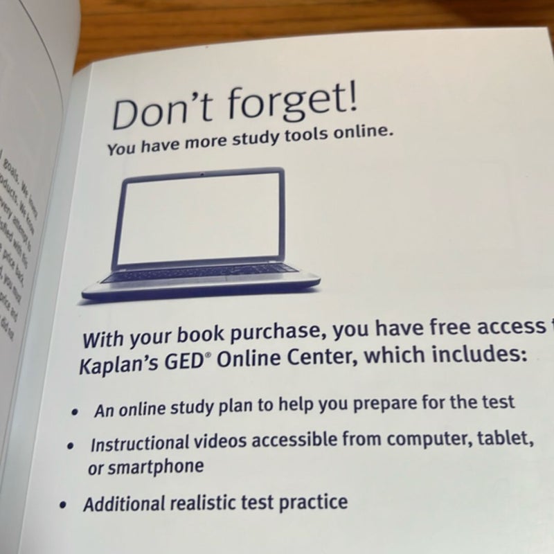 GED Test Prep Plus 2018