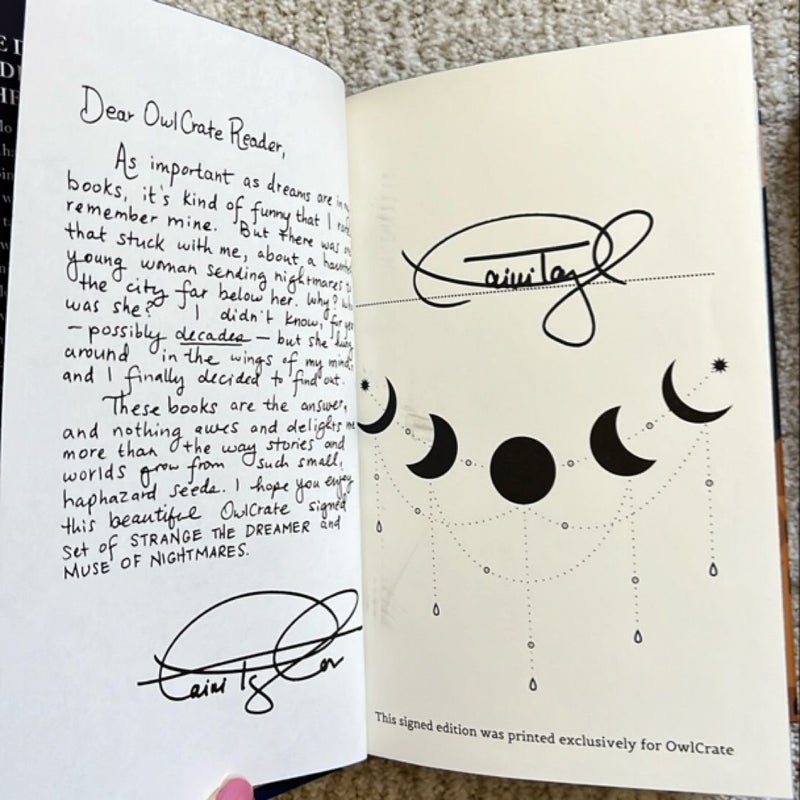 Strange the Dreamer Duology (Signed Owlcrate Editions)