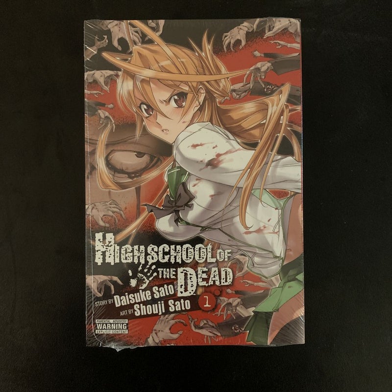 Highschool of the Dead, Volume 1 by Daisuke Sato, Paperback