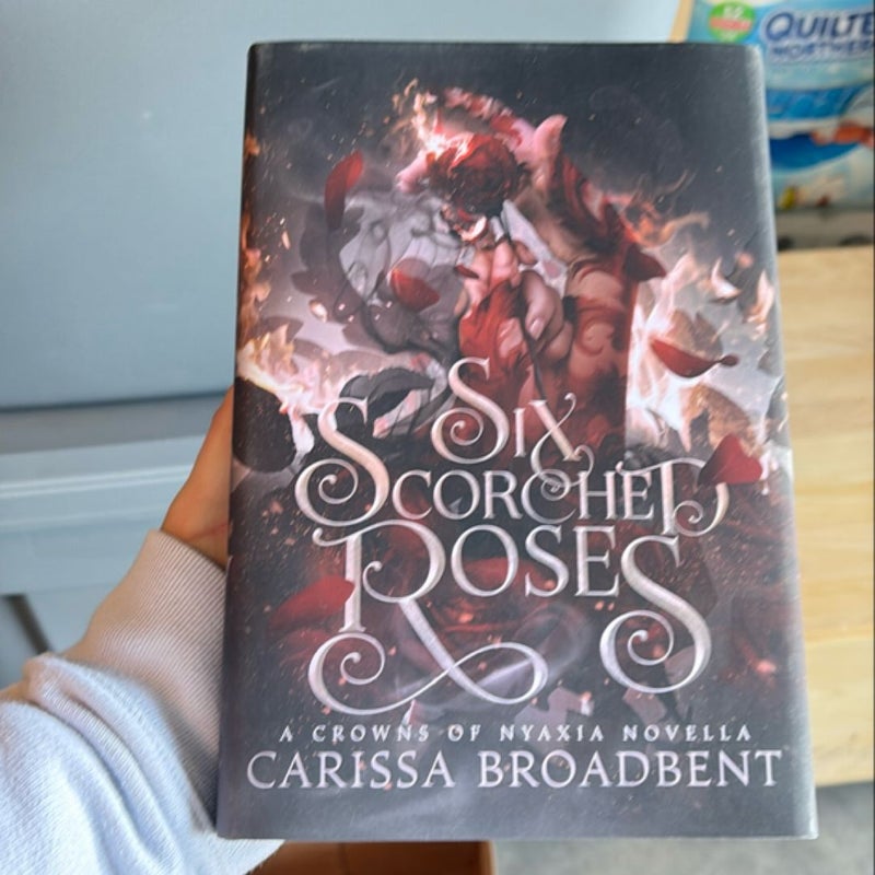 Six Scorched Roses