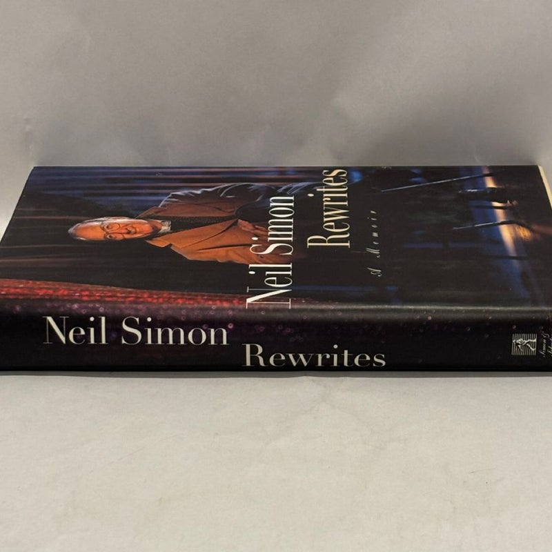 Rewrites : A Memoir by Neil Simon (1996, Hardcover)