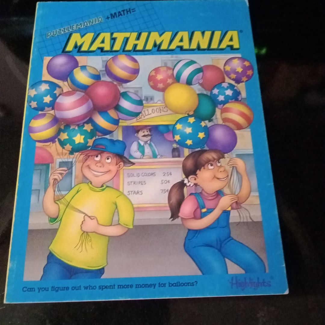 Mathmania by Highlights for Children Editorial Staff