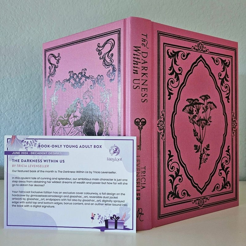 NEW Fairyloot The Darkness Within Us Special Edition with Tarot Cards