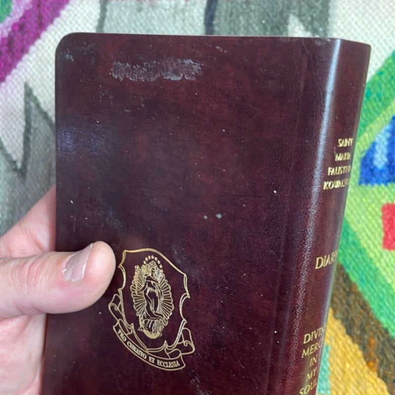 Diary of Saint Maria Faustina Kowalska: Divine Mercy in My Soul (in Burgundy Leather)