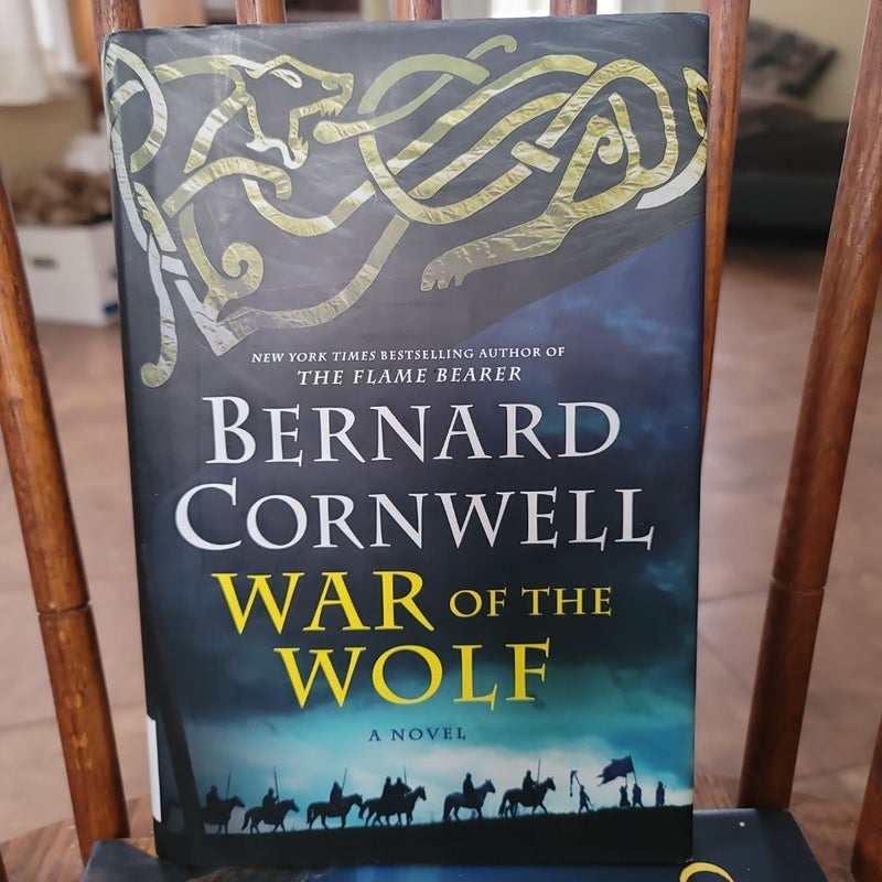 *EX-LIBRARY, FIRST U.S. EDITION* War of the Wolf, The Last Kingdom Book 11 of 18