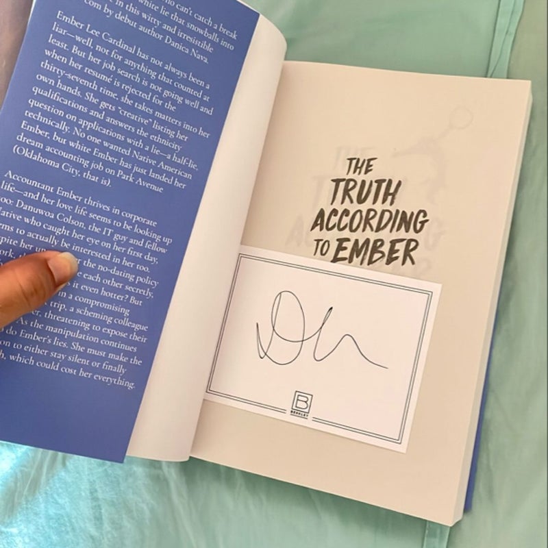 The Truth According to Ember SIGNED BOOKPLATE