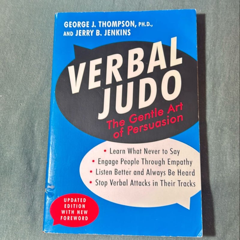 Verbal Judo, Second Edition