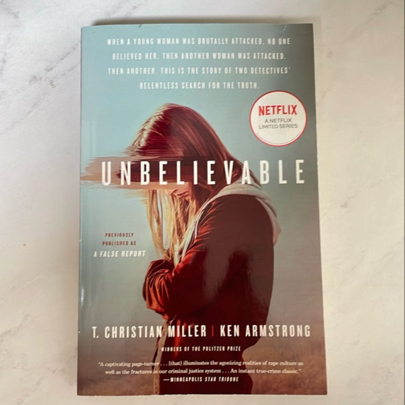 Unbelievable (Movie Tie-In)