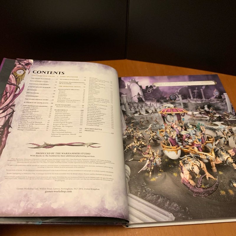 Warhammer Age of Sigmar: Death Battletome Soulblight Gravelords, Chaos Battletome Hedonites of Slaanesh