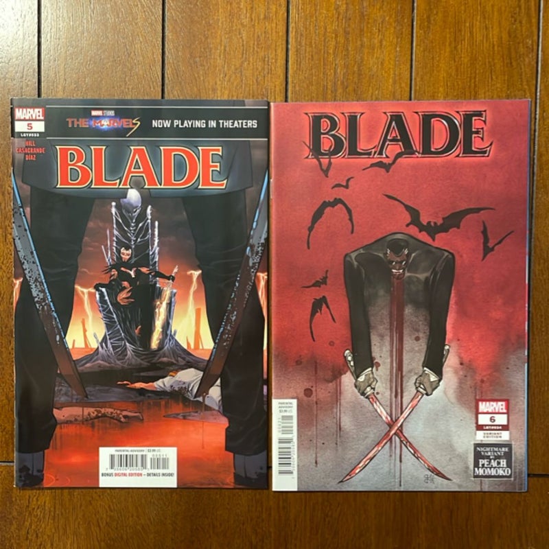 Blade Vol. 5 #1-10 (Bryan Hill’s Full Run)