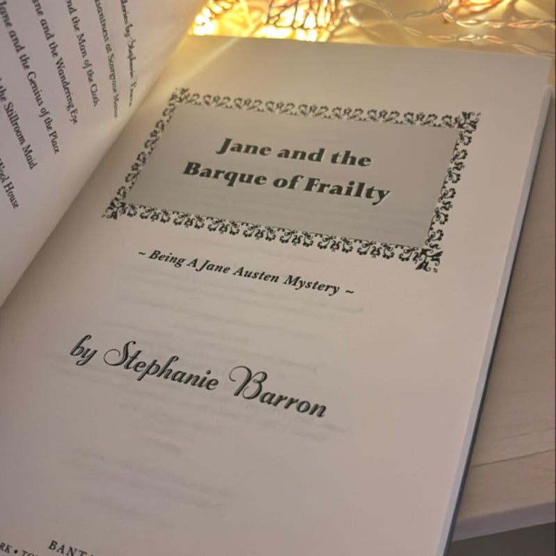 Jane and the Barque of Frailty