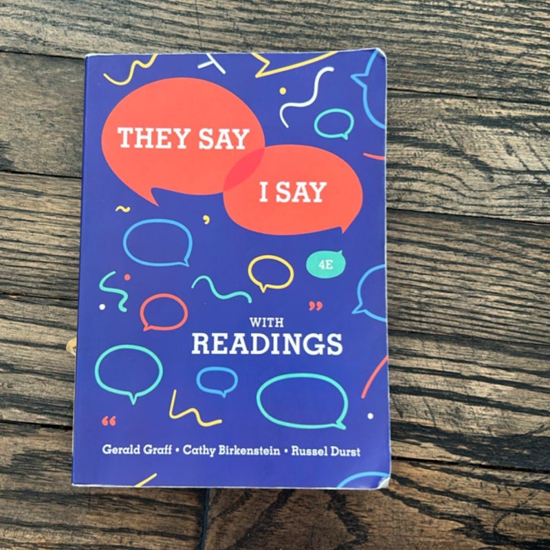 They Say / I Say