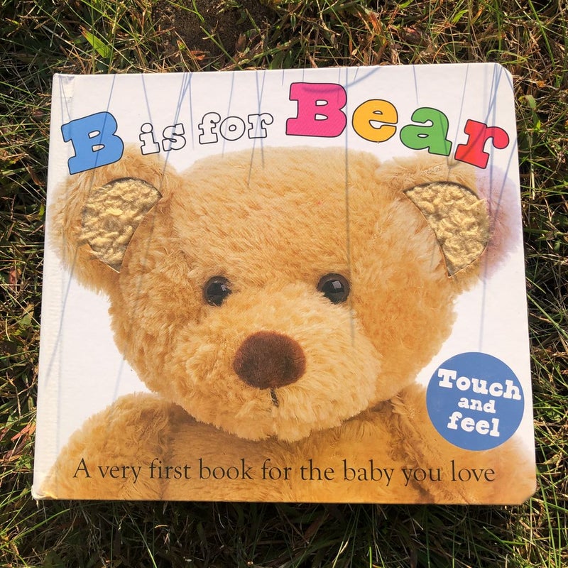 ABC Touch and Feel: B Is for Bear