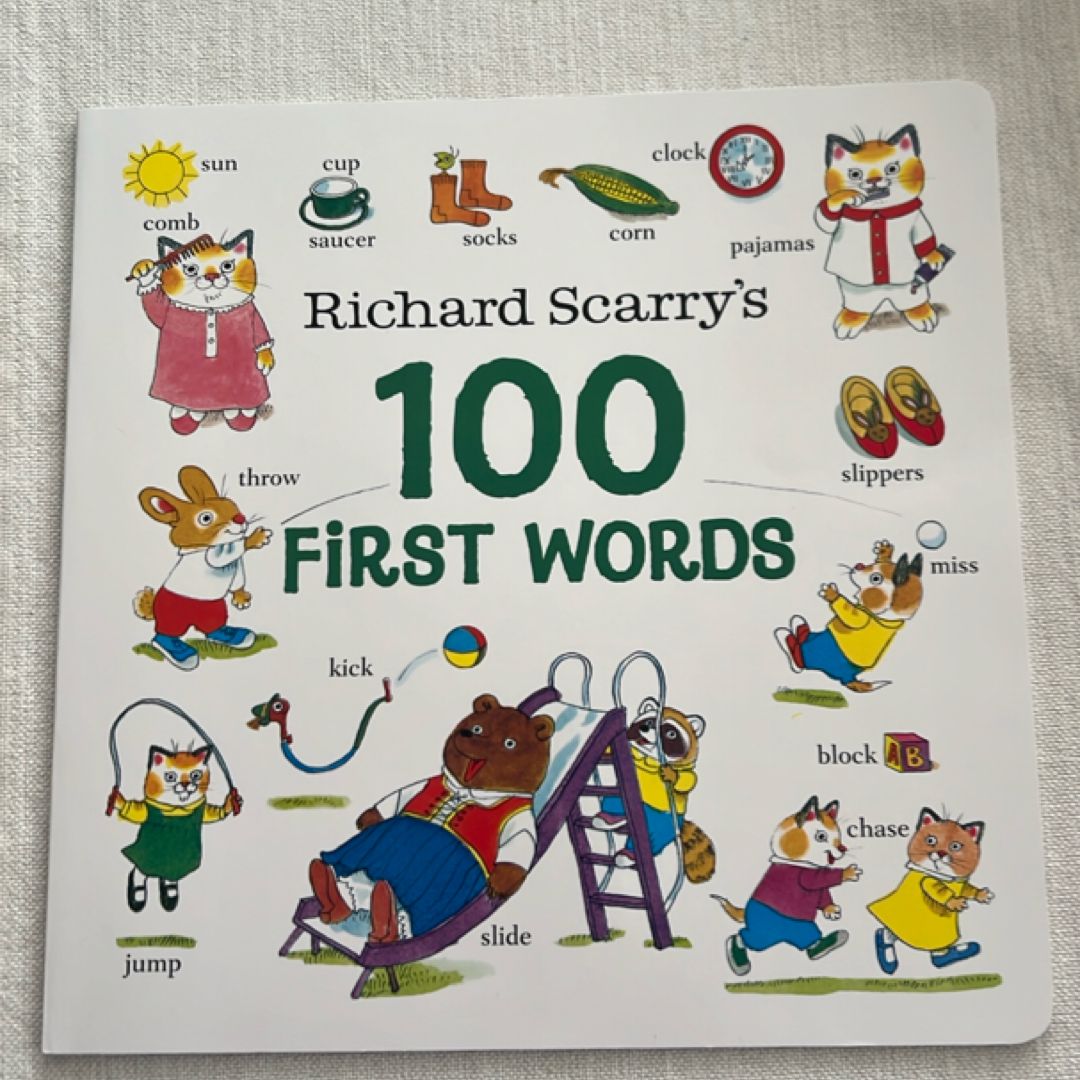 Richard Scarry's 100 First Words