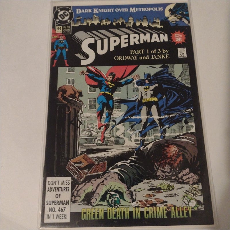  1990 DC COMICS SUPERMAN 