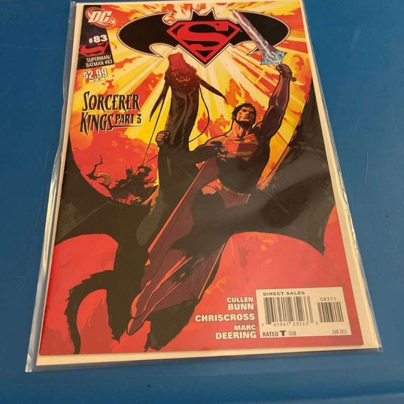 Superman /Batman (2011DC) Sorcerer Kings 4 parts